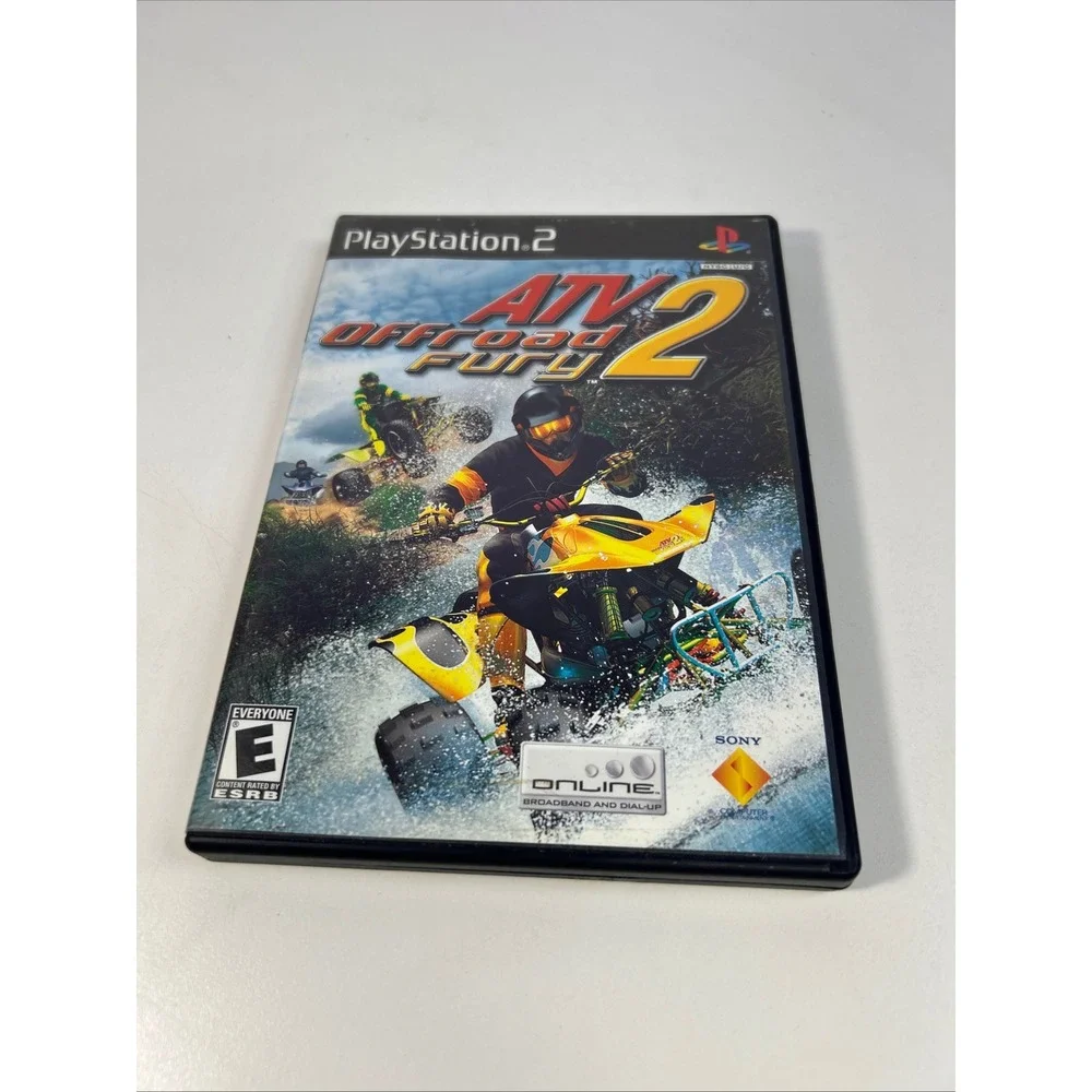 ATV Offroad Fury 2‎ Sony PlayStation 2 PS2 Game SCUS-97211 Complete CIB
